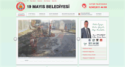 Desktop Screenshot of 19mayis.bel.tr